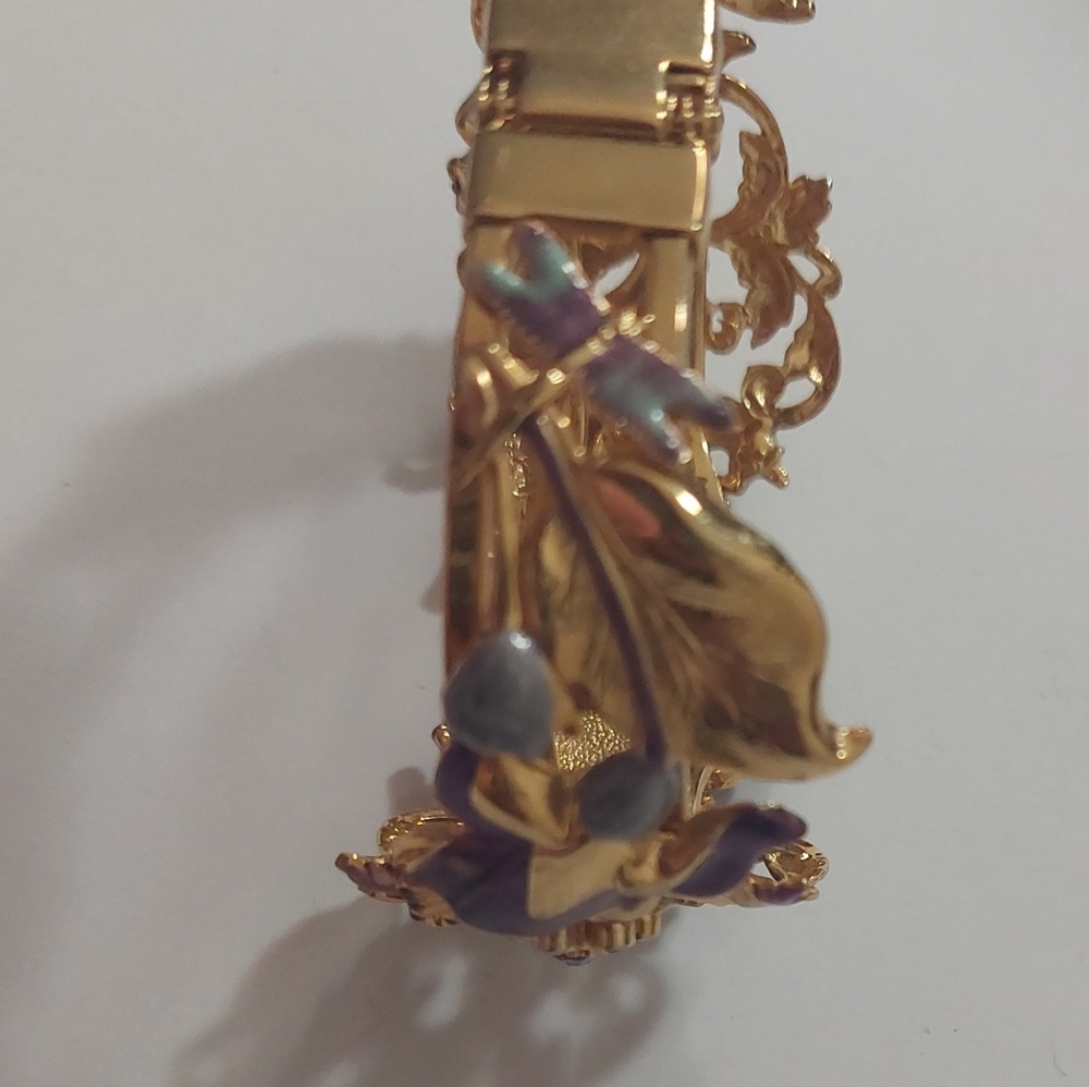 Kirks Folly Legacy Cloudwalker Dreams Cuff Bracelet Gold Tone Unicorn NEW - Picture 6 of 9